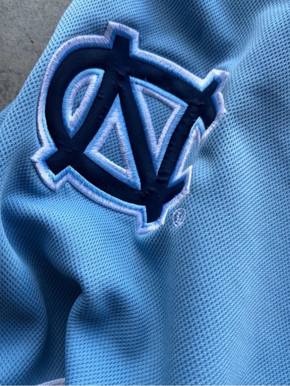 Vintage 90s University Of North Carolina Baseball Jersey Script - Picture 3 of 7